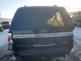 2016 Ford Expedition EL Platinum with VIN 1FMJK1MT8GEF52136, listed as a Copart auction lot 88994755 with 0 mi miles and Salvage Title. Bid and sale history available at carsss.com. Image 6.