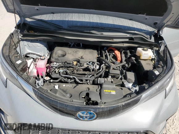 2023 Toyota Sienna XSE with VIN 5TDXSKFC0PS107594, listed as a Copart auction lot 44790745 with 28,679 mi miles and Salvage Title. Bid and sale history available at carsss.com. Image 12.