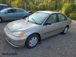 2003 Honda Civic DX with VIN 2HGES16493H930822, listed as a Copart auction lot 68539654 with 203,764 mi miles and Clean Title. Bid and sale history available at carsss.com. Image 1.