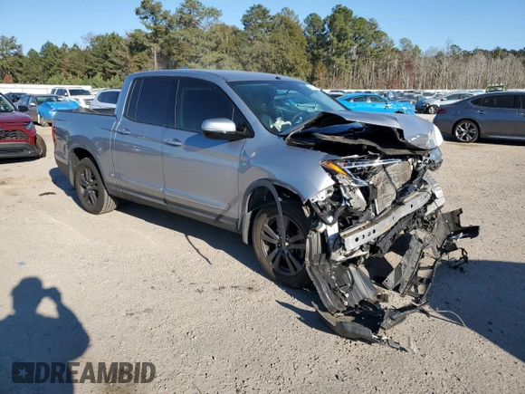 2018 Honda Ridgeline Sport with VIN 5FPYK2F17JB003383, listed as a Copart auction lot 83159194 with Not provided miles and Salvage title. Bid and sale history available at DreamBid. Image 4.