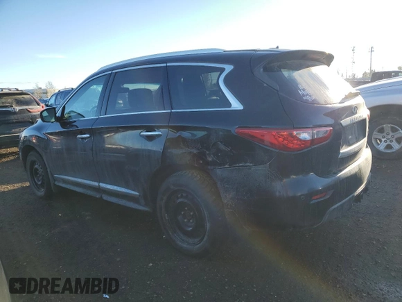 2013 Infiniti JX35 with VIN 5N1AL0MM3DC304657, listed as a Copart auction lot 76628754 with 212,965 mi miles and Clean Title. Bid and sale history available at carsss.com. Image 2.
