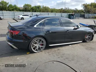 2023 Audi S4 Premium Plus z VIN WAUB4AF41PA015735, wystawiony jako Copart lot #51741625 z przebiegiem 14 510 mil mil oraz Nie do naprawy • Non repairable. Historia ofert i sprzedaży dostępna na DreamBid. Obrazek 3.