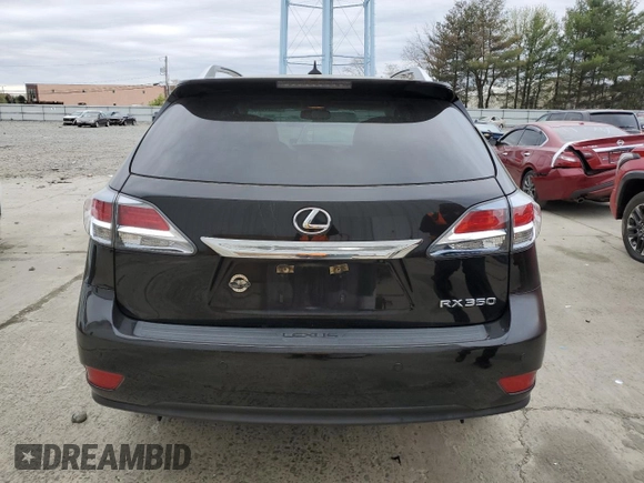 2013 Lexus RX 350 with VIN 2T2BK1BA6DC216392, listed as a Copart auction lot 53831005 with 335,561 mi miles and Clean Title. Bid and sale history available at carsss.com. Image 6.