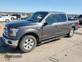 2015 Ford F-150 XLT with VIN 1FTEW1C82FFA58841, listed as a Copart auction lot 44627955 with 198,202 mi miles and Salvage Title. Bid and sale history available at carsss.com. Image 1.