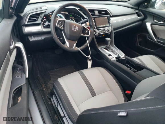 2016 Honda Civic Coupe EX-T with VIN 2HGFC3B36GH356910, listed as a Copart auction lot 86734524 with 144,332 mi miles and Salvage Title. Bid and sale history available at carsss.com. Image 8.