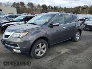 2012 Acura MDX Tech Pkg with VIN 2HNYD2H3XCH546140, listed as a Copart auction lot 47463445 with 137,997 mi miles and Salvage Title. Bid and sale history available at carsss.com. Image 1.
