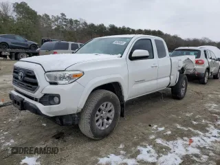 2016 Toyota Tacoma SR with VIN 5TFSX5EN5GX042378, listed as a Copart auction lot 46369495 with 98,416 mi miles and Salvage Title. Bid and sale history available at DreamBid. Image 1.