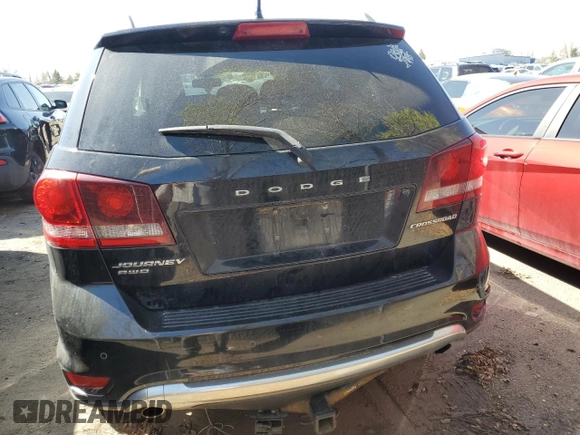 2015 Dodge Journey Crossroad with VIN 3C4PDDGG8FT753378, listed as a Copart auction lot 52547655 with 177,564 mi miles and Salvage title. Bid and sale history available at DreamBid. Image 6.