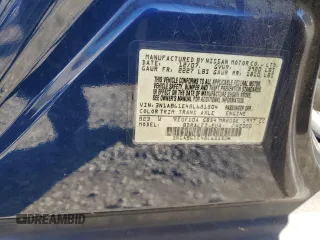 2008 Nissan Sentra S with VIN 3N1AB61E48L681504, listed as a Copart auction lot 44965545 with 121,332 mi miles and Salvage Title. Bid and sale history available at DreamBid. Image 12.