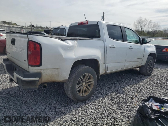 2022 Chevrolet Colorado 2WD Work Truck with VIN 1GCGSBEN0N1153116, listed as a Copart auction lot 49909235 with 50,443 mi miles and Salvage Title. Bid and sale history available at carsss.com. Image 3.