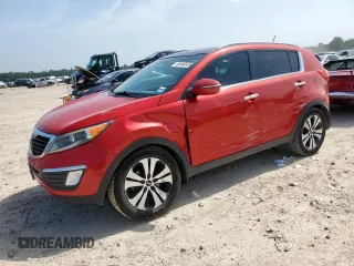 2013 Kia Sportage EX with VIN KNDPC3A22D7508944, listed as a Copart auction lot 63486935 with 184,103 mi miles and Salvage title. Bid and sale history available at DreamBid. Image 1.