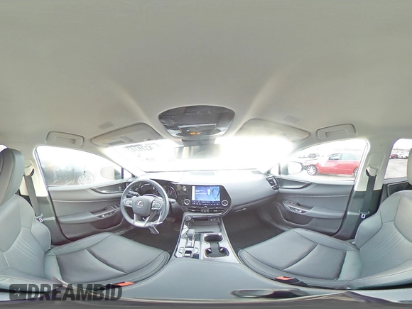 2022 Lexus NX with VIN 2T2AKCEZ2NC002882, listed as a Copart auction lot 43757475 with 48,299 mi miles and Salvage Title. Bid and sale history available at carsss.com. Image 14.
