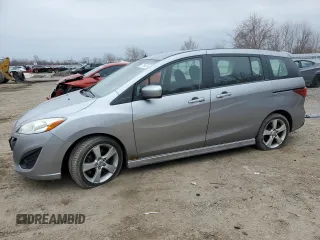 2012 Mazda 5 Grand Touring with VIN JM1CW2DL5C0123938, listed as a Copart auction lot 51065255 with 261,177 mi miles and Salvage title. Bid and sale history available at DreamBid. Image 1.