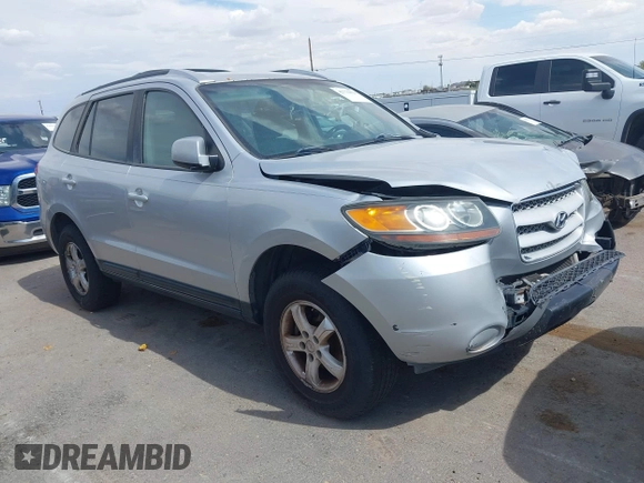 2007 Hyundai Santa Fe GLS with VIN 5NMSG73D77H067992, listed as a IAAI auction lot 42776079 with 126,536 mi miles and . Bid and sale history available at DreamBid. Image 1.