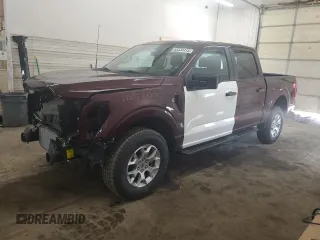 2023 Ford F-150 z VIN 1FTFW1P8XPKF57362, wystawiony jako Copart lot #53334115 z przebiegiem 485 mil mil oraz Szkoda całkowita • Salvage title. Historia ofert i sprzedaży dostępna na DreamBid. Obrazek 1.
