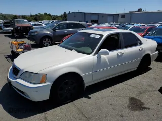 2002 Acura RL with VIN JH4KA966X2C005549, listed as a Copart auction lot 55038214 with 189,488 mi miles and Salvage Title. Bid and sale history available at carsss.com. Image 1.