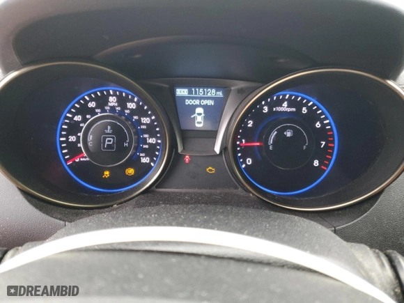 2013 Hyundai Genesis Coupe 2.0T with VIN KMHHT6KD1DU086653, listed as a Copart auction lot 87619445 with 115,128 mi miles and Salvage Title. Bid and sale history available at carsss.com. Image 9.