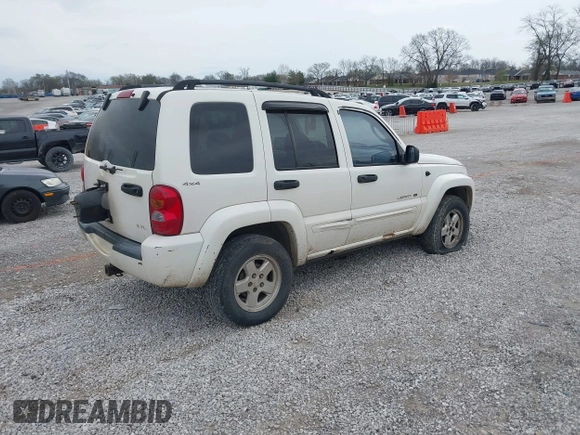 2002 Jeep Liberty Limited with VIN 1J4GL58K32W246480, listed as a IAAI auction lot 41832097 with 300,097 mi miles and . Bid and sale history available at carsss.com. Image 4.