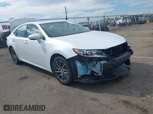 2016 Lexus ES with VIN JTHBK1GG0G2236091, listed as a IAAI auction lot 42018293 with 37,759 mi miles. Bid and sale history available at carsss.com. Image 1.
