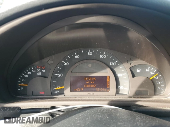 2002 Mercedes-Benz C 230/260/280/320 с VIN WDBRH64J32F232984, выставлен на аукционе Copart как лот 88921795 с пробегом 46 482 миль миль и Списание • Salvage title. История ставок и продаж доступна на DreamBid. Изображение 9.