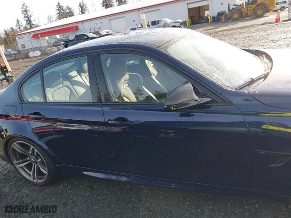 2016 BMW M3 with VIN WBS8M9C59G5E68370, listed as a IAAI auction lot 41825239 with 26,813 mi miles. Bid and sale history available at carsss.com. Image 14.