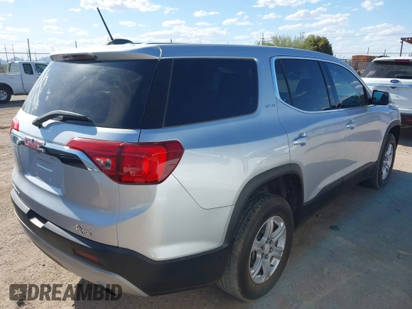 2018 GMC Acadia SLE with VIN 1GKKNKLA6JZ148939, listed as a IAAI auction lot 42053455 with 80,606 mi miles and . Bid and sale history available at carsss.com. Image 4.