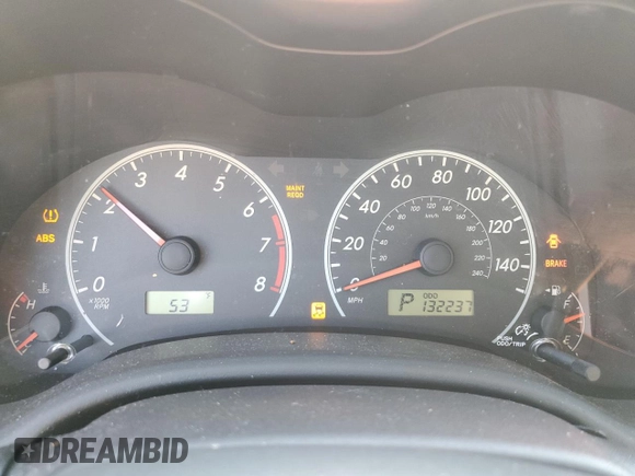 2013 Toyota Corolla L with VIN JTDBU4EE8DJ117401, listed as a Copart auction lot 46326335 with 132,237 mi miles and Clean Title. Bid and sale history available at carsss.com. Image 9.