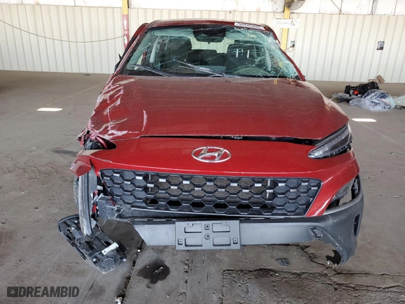 2023 Hyundai Kona SE with VIN KM8K22AB3PU028520, listed as a Copart auction lot 54445485 with 43,918 mi miles and Salvage Title. Bid and sale history available at carsss.com. Image 5.