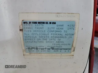 1977 Ford Mustang z VIN 7F04Z150204, wystawiony jako Copart lot #77276344 z przebiegiem 94 802 mil mil oraz Szkoda całkowita • Salvage title. Historia ofert i sprzedaży dostępna na DreamBid. Obrazek 12.