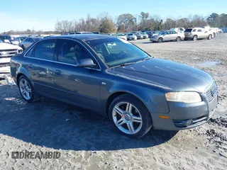 2007 Audi A4 2.0T with VIN WAUAF78E17A074282, listed as a IAAI auction lot 41317237 with 175,732 mi miles. Bid and sale history available at carsss.com. Image 1.