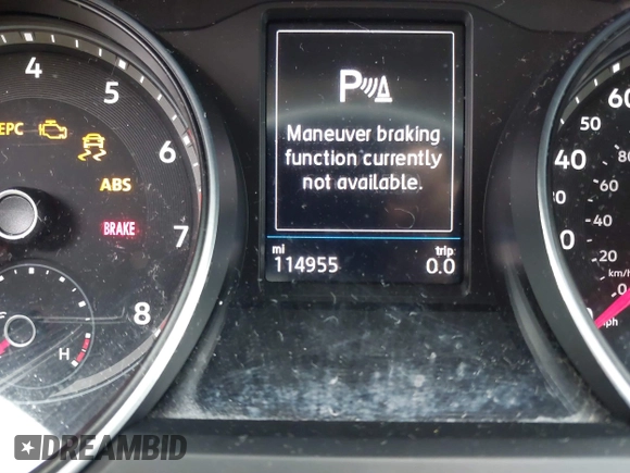 2018 Volkswagen Atlas SEL with VIN 1V2SR2CA8JC541391, listed as a IAAI auction lot 41796050 with 114,955 mi miles and . Bid and sale history available at DreamBid. Image 15.