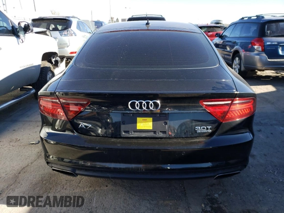 2016 Audi A7 3.0 Prestige with VIN WAU2GAFC6GN005449, listed as a Copart auction lot 43129224 with 54,365 mi miles. Bid and sale history available at carsss.com. Image 6.