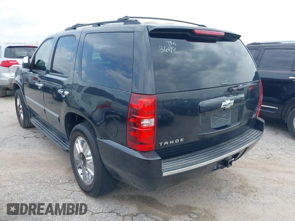 2010 Chevrolet Tahoe LTZ with VIN 1GNUKCE07AR183648, listed as a IAAI auction lot 42284280 with 225,412 mi miles and . Bid and sale history available at DreamBid. Image 3.