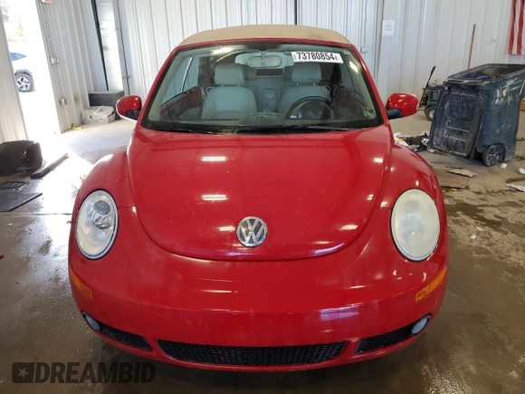 2007 Volkswagen Beetle with VIN 3VWSF31Y07M415420, listed as a Copart auction lot 73780854 with 112,013 mi miles and Clean title. Bid and sale history available at DreamBid. Image 5.