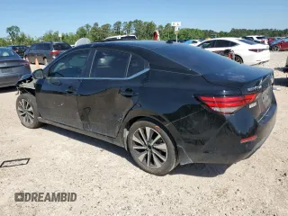 2024 Nissan Sentra SV with VIN 3N1AB8CVXRY334336, listed as a Copart auction lot 51829525 with 9,591 mi miles and Salvage Title. Bid and sale history available at DreamBid. Image 2.