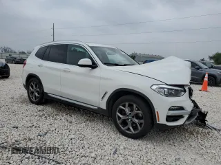 2021 BMW X3 sDrive30i z VIN 5UXTY3C05M9E06782, wystawiony jako Copart lot #51285785 z przebiegiem 38 357 mil mil oraz Szkoda całkowita • Salvage title. Historia ofert i sprzedaży dostępna na DreamBid. Obrazek 4.