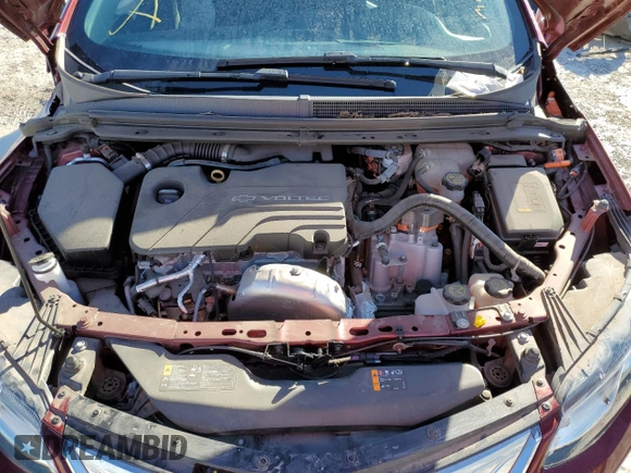 2017 Chevrolet Volt LT with VIN 1G1RC6S59HU177265, listed as a Copart auction lot 65050912 with 45,084 mi miles. Bid and sale history available at carsss.com. Image 7.