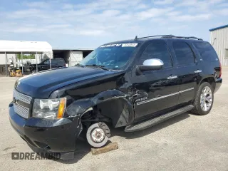 2013 Chevrolet Tahoe LTZ with VIN 1GNSKCE05DR341156, listed as a Copart auction lot 53543625 with 134,901 mi miles and Salvage title. Bid and sale history available at DreamBid. Image 1.