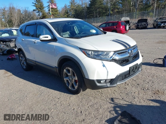 2017 Honda CR-V EX-L with VIN 2HKRW2H81HH673048, listed as a IAAI auction lot 41293944 with 97,904 mi miles. Bid and sale history available at carsss.com. Image 1.