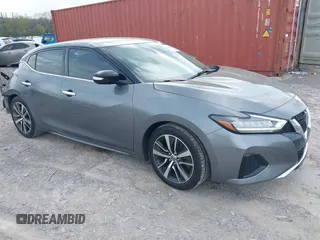 2020 Nissan Maxima SV with VIN 1N4AA6CV8LC381729, listed as a IAAI auction lot 41922243 with 78,766 mi miles. Bid and sale history available at carsss.com. Image 1.