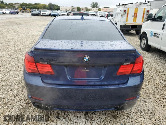 2011 BMW 7 Series 750i with VIN WBAKA8C59BC446965, listed as a Copart auction lot 88712195 with 41,953 mi miles and Clean Title. Bid and sale history available at carsss.com. Image 6.