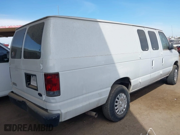 2008 Ford Econoline Cargo Commercial with VIN 1FTNS24L28DA01977, listed as a IAAI auction lot 41393467 with Not Provided miles and . Bid and sale history available at DreamBid. Image 4.
