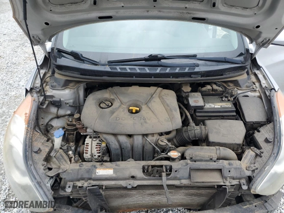 2011 Hyundai Elantra GLS PZEV with VIN 5NPDH4AEXBH032018, listed as a Copart auction lot 49900455 with 84,676 mi miles and Salvage Title. Bid and sale history available at carsss.com. Image 13.