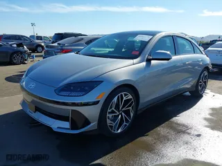 2023 Hyundai IONIQ 6 Limited with VIN KMHM54AA4PA051650, listed as a IAAI auction lot 40984270 with 13288 miles. Bid and sale history available at carsss.com. Image 20.