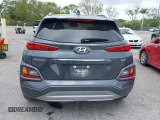 2020 Hyundai Kona Ultimate with VIN KM8K53A55LU549563, listed as a IAAI auction lot 41714066 with 101,444 mi miles. Bid and sale history available at carsss.com. Image 17.