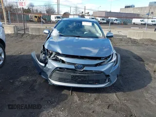 2023 Toyota Corolla Hybrid LE with VIN JTDBCMFE4P3025924, listed as a IAAI auction lot 41463750 with 9,553 mi miles. Bid and sale history available at carsss.com. Image 6.