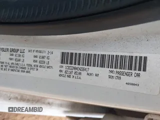 2014 Dodge Avenger SE with VIN 1C3CDZAB4EN226417, listed as a IAAI auction lot 42104189 with 155,454 mi miles and . Bid and sale history available at DreamBid. Image 9.