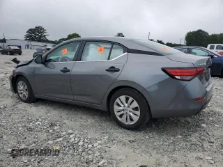2024 Nissan Sentra S with VIN 3N1AB8BV3RY289757, listed as a Copart auction lot 60751805 with 37,060 mi miles and Salvage title. Bid and sale history available at DreamBid. Image 2.