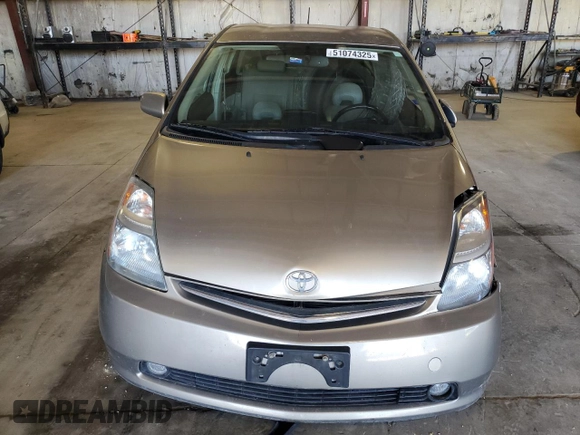 2006 Toyota Prius with VIN JTDKB20UX67521065, listed as a Copart auction lot 51074325 with 130,621 mi miles and Salvage Title. Bid and sale history available at carsss.com. Image 5.