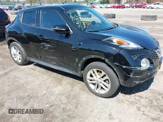2015 Nissan Juke S with VIN JN8AF5MV4FT554384, listed as a IAAI auction lot 41834669 with 167,040 mi miles and . Bid and sale history available at carsss.com. Image 1.